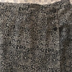 Vintage CRISTINA long flowing button down skirt